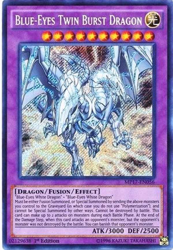 Blue-Eyes Twin Burst Dragon