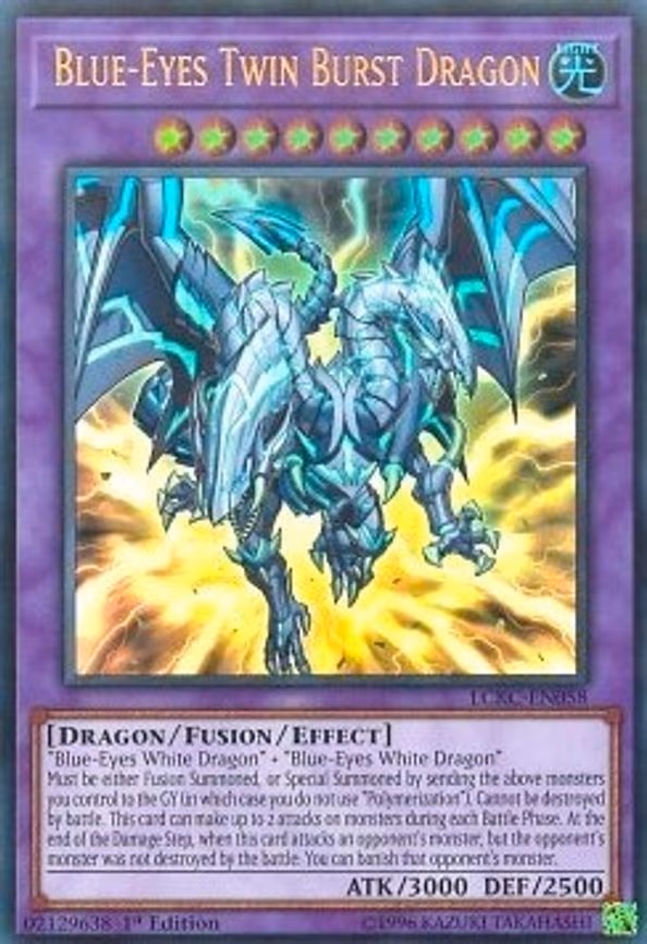 Blue-Eyes Twin Burst Dragon