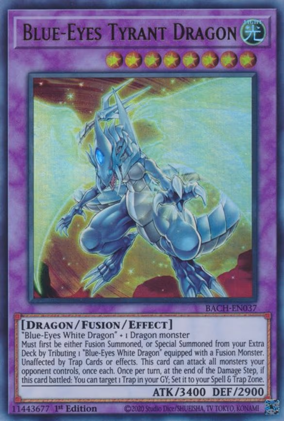 Blue-Eyes Tyrant Dragon