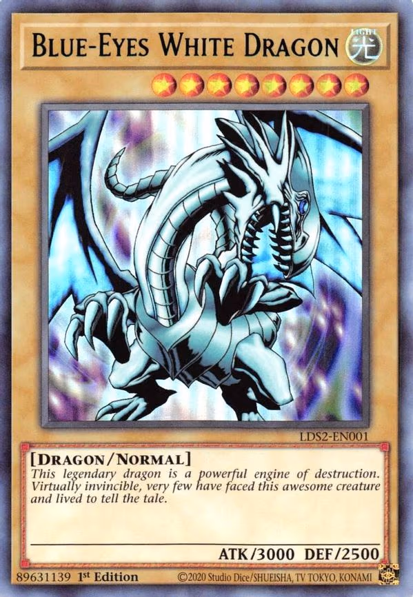 Blue-Eyes White Dragon (Green)