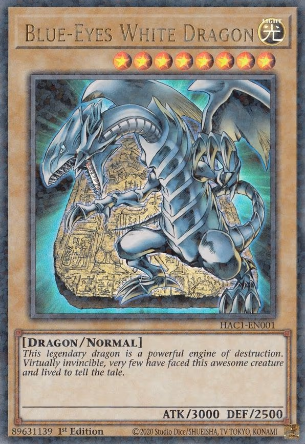 Blue-Eyes White Dragon (Duel Terminal)