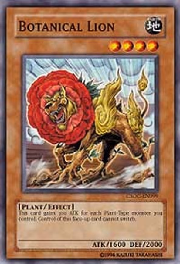 Botanical Lion