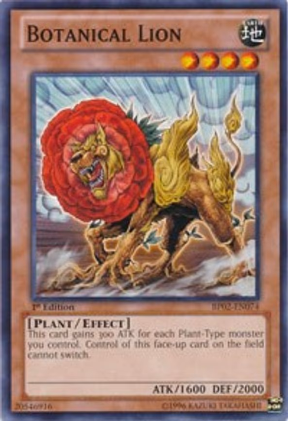 Botanical Lion