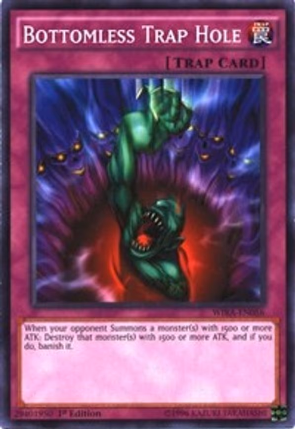 Bottomless Trap Hole