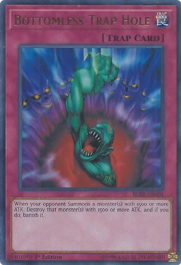 Bottomless Trap Hole