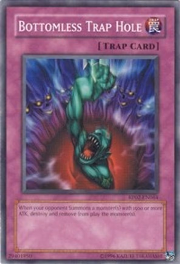 Bottomless Trap Hole