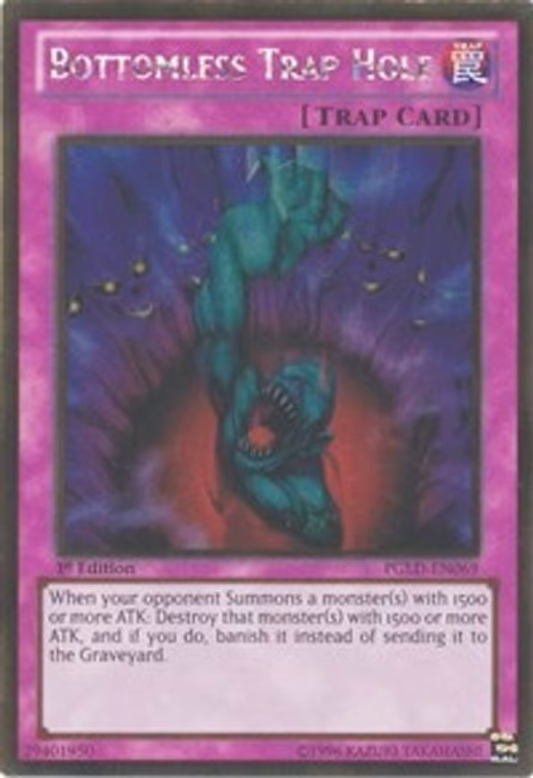 Bottomless Trap Hole