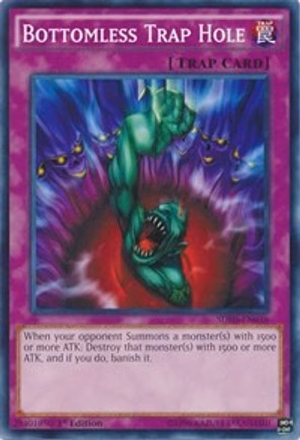 Bottomless Trap Hole