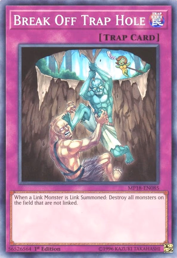 Break Off Trap Hole