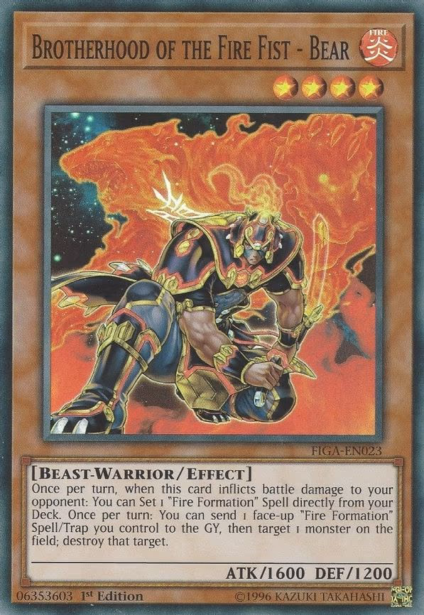 Brotherhood of the Fire Fist - Bear