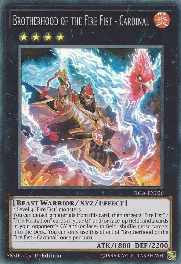 Brotherhood of the Fire Fist - Cardinal