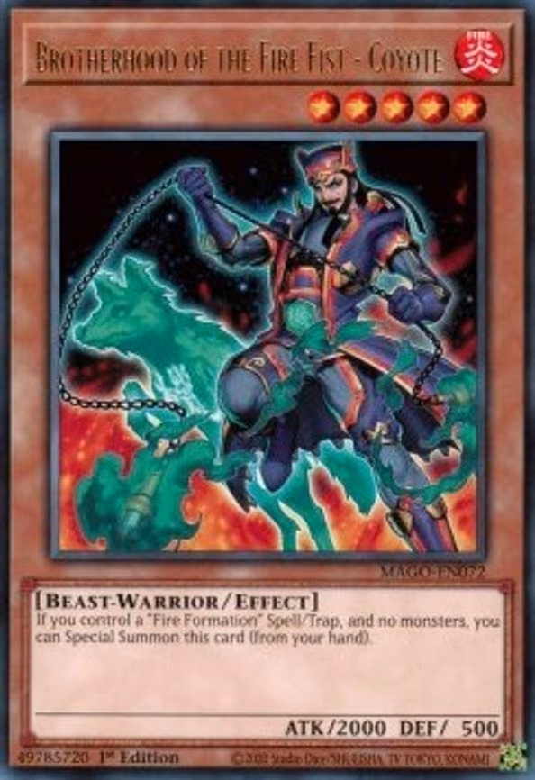 Brotherhood of the Fire Fist - Coyote