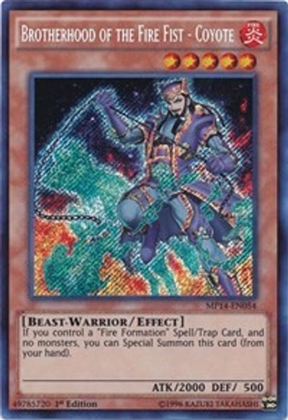 Brotherhood of the Fire Fist - Coyote