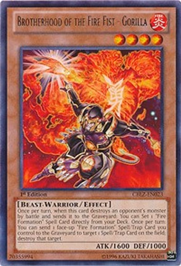 Brotherhood of the Fire Fist - Gorilla
