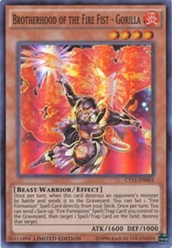 Brotherhood of the Fire Fist - Gorilla