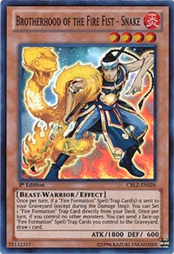 Brotherhood of the Fire Fist - Snake