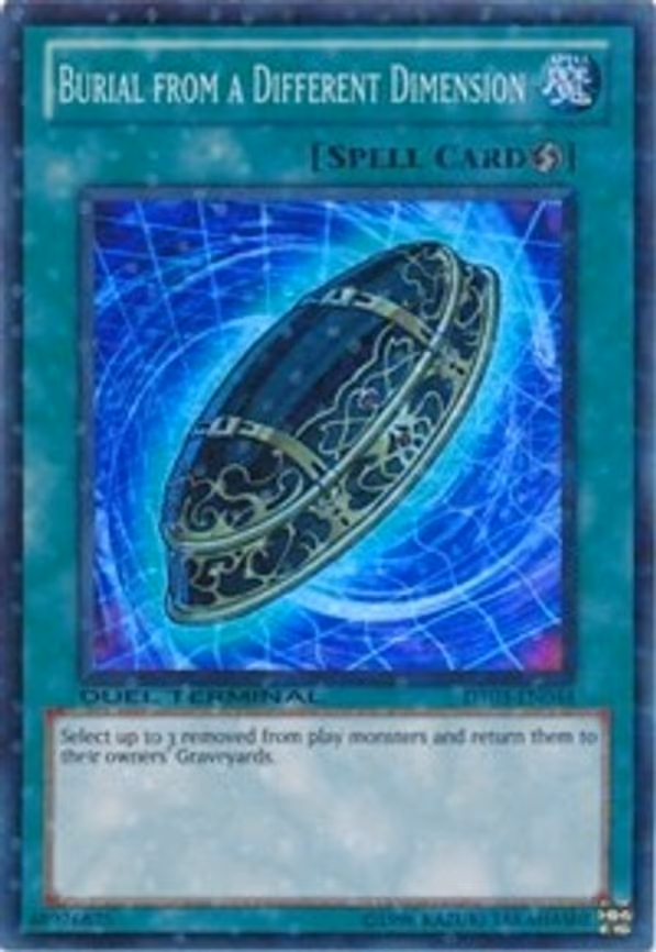 Burial from a Different Dimension
