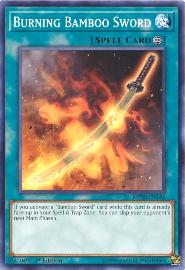 Burning Bamboo Sword