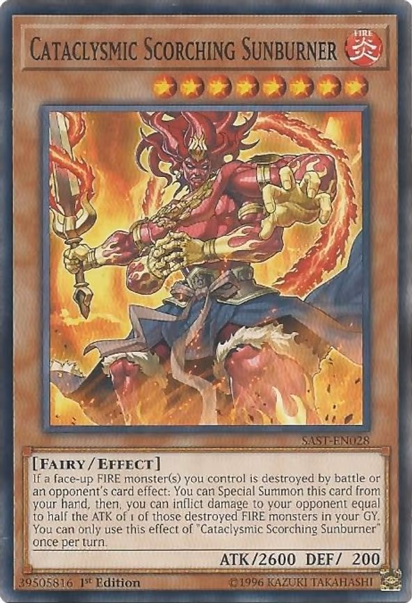 Cataclysmic Scorching Sunburner