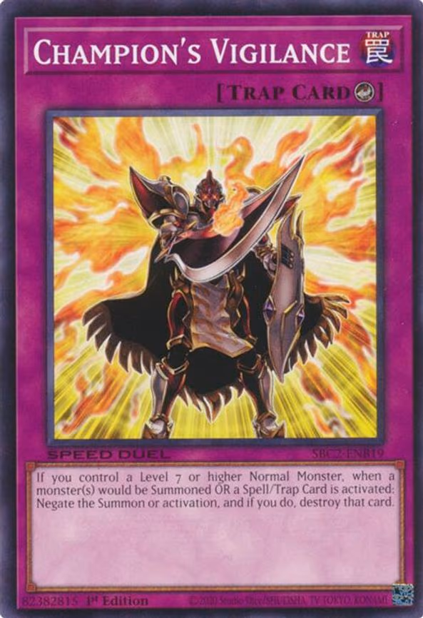 Champion's Vigilance