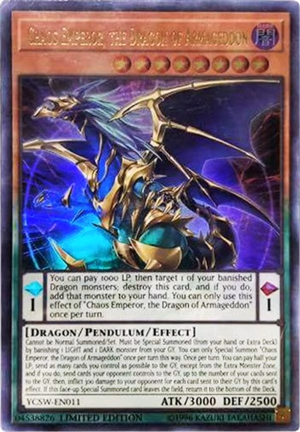 Chaos Emperor, the Dragon of Armageddon