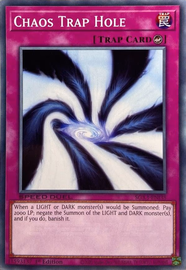 Chaos Trap Hole