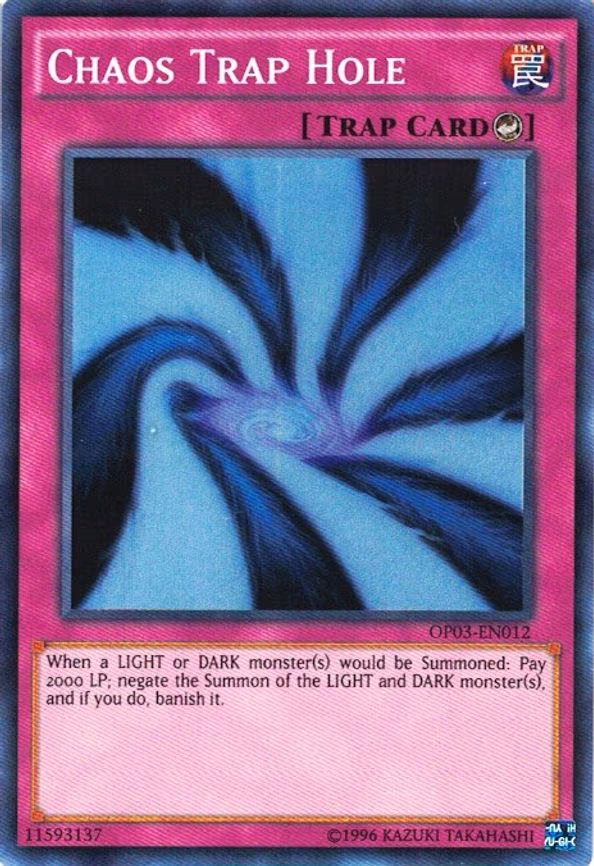 Chaos Trap Hole