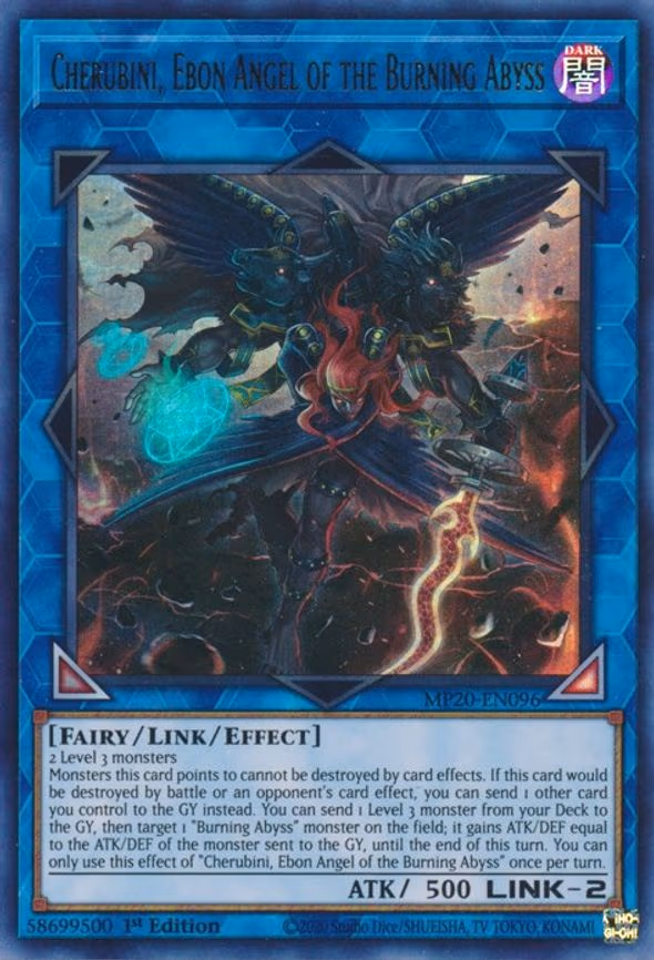 Cherubini, Ebon Angel of the Burning Abyss