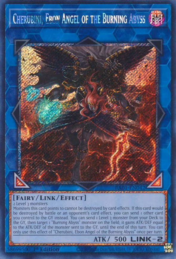 Cherubini, Ebon Angel of the Burning Abyss