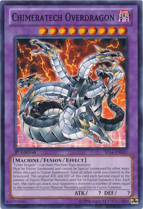 Chimeratech Overdragon (Starfoil)