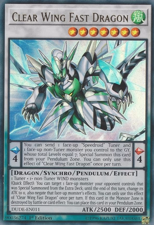 Clear Wing Fast Dragon