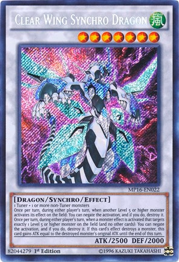 Clear Wing Synchro Dragon