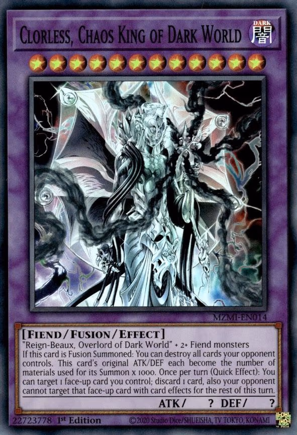 Clorless, Chaos King of Dark World