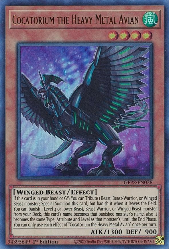 Cocatorium the Heavy Metal Avian