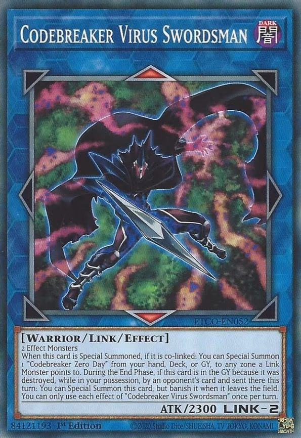 Codebreaker Virus Swordsman