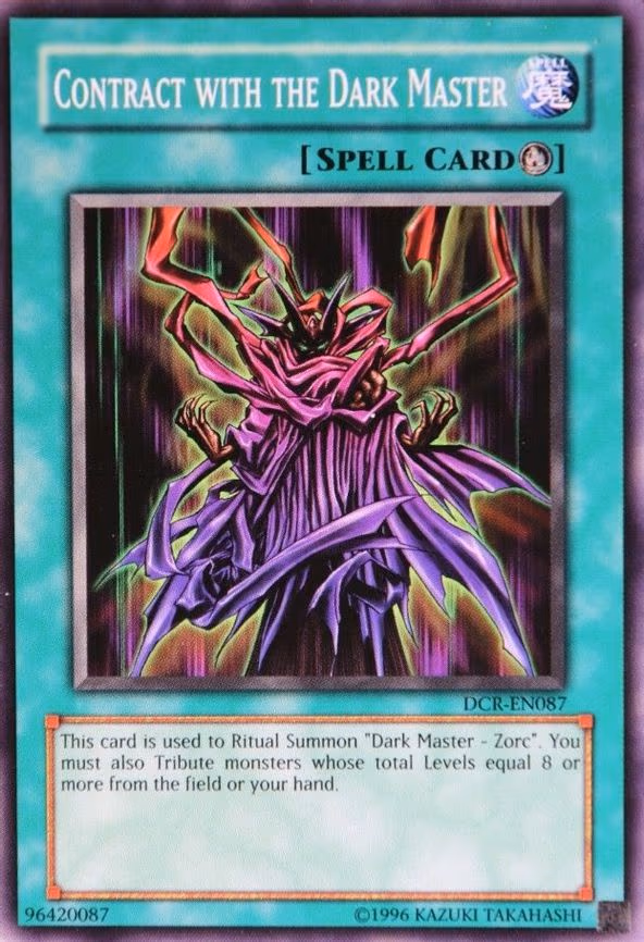 Contract with the Dark Master