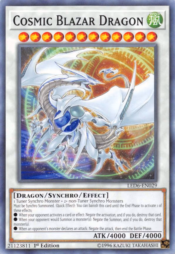 Cosmic Blazar Dragon