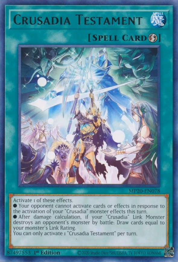 Crusadia Testament