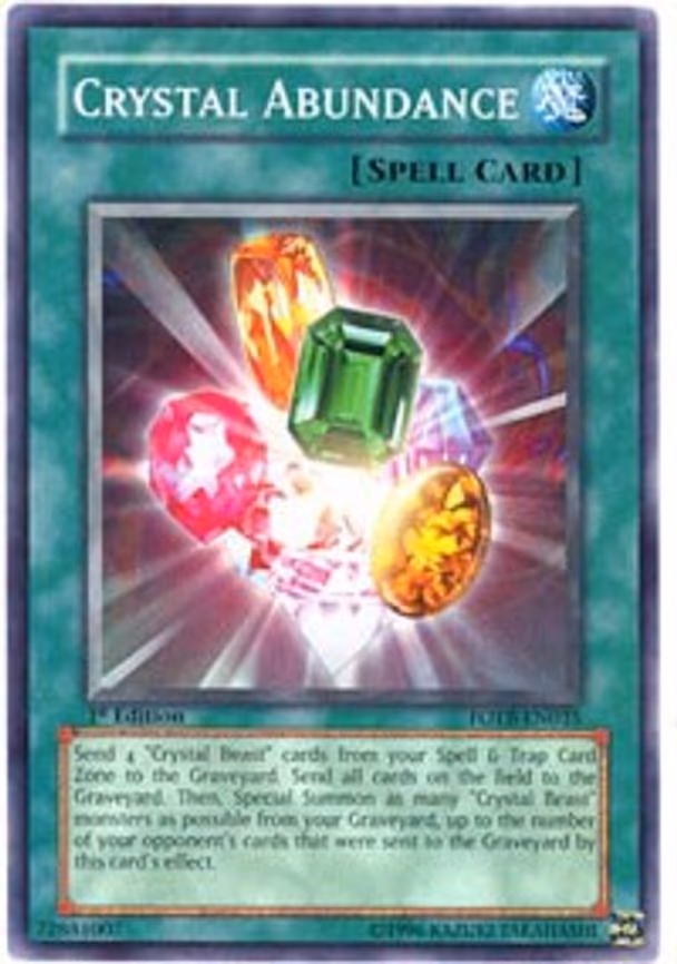 Crystal Abundance