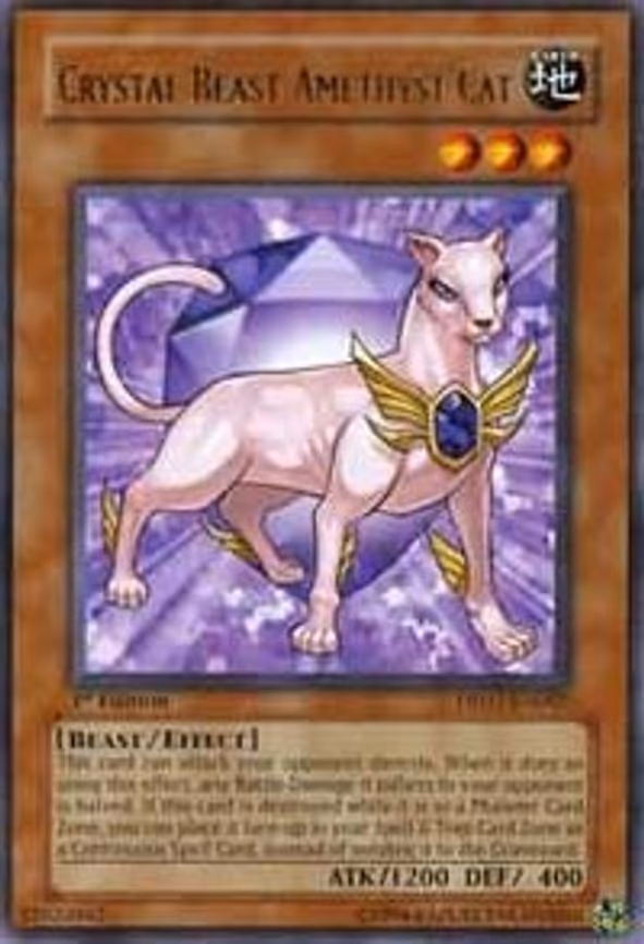 Crystal Beast Amethyst Cat