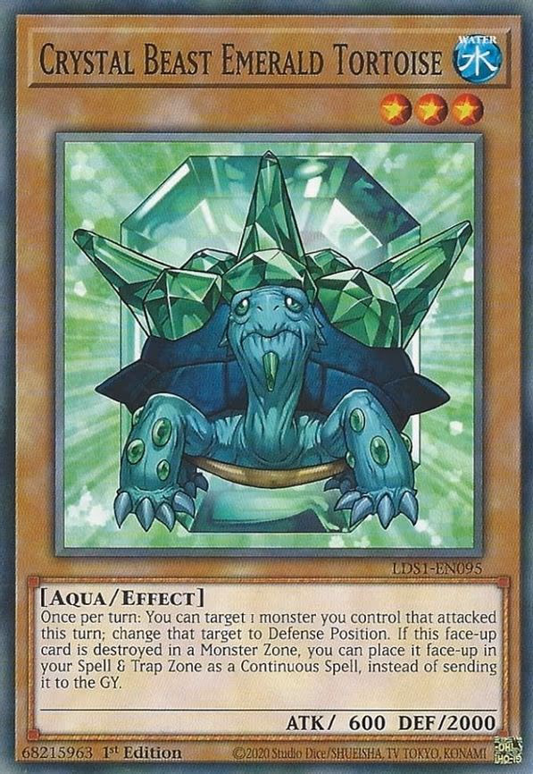 Crystal Beast Emerald Tortoise