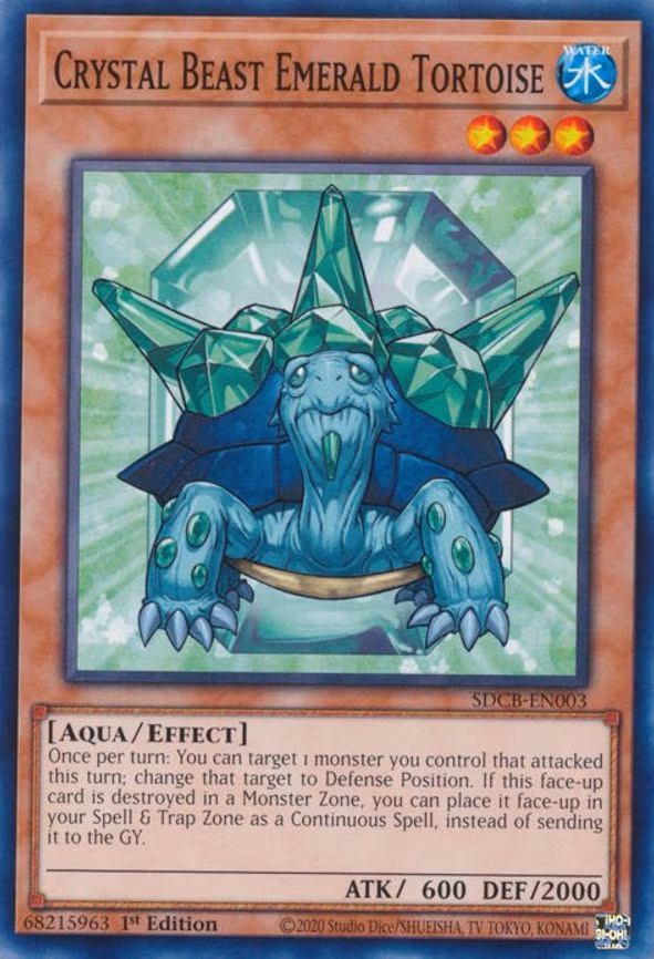 Crystal Beast Emerald Tortoise