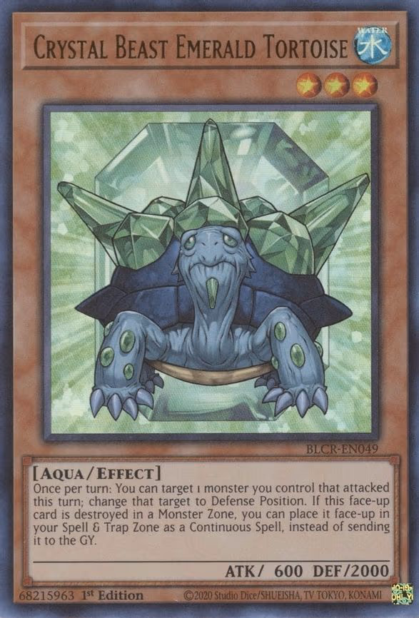 Crystal Beast Emerald Tortoise