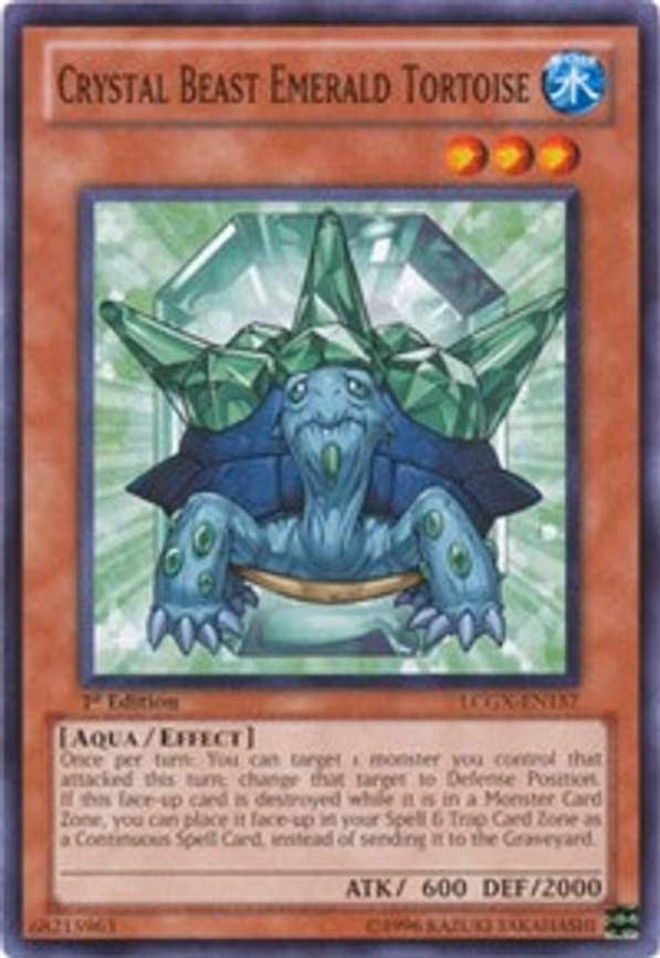 Crystal Beast Emerald Tortoise