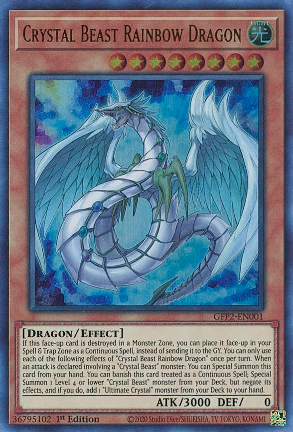 Crystal Beast Rainbow Dragon