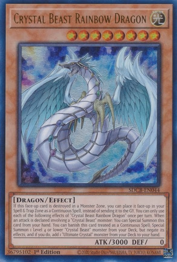 Crystal Beast Rainbow Dragon