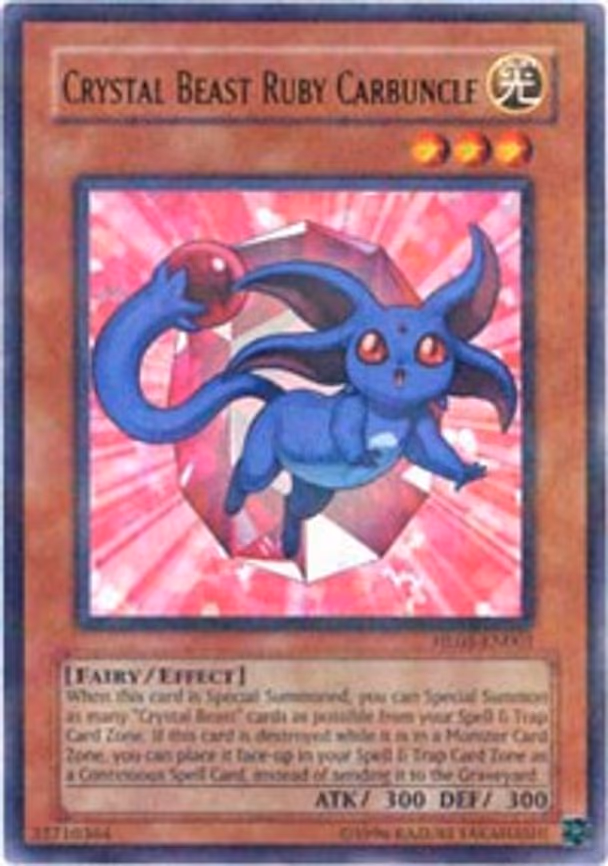 Crystal Beast Ruby Carbuncle