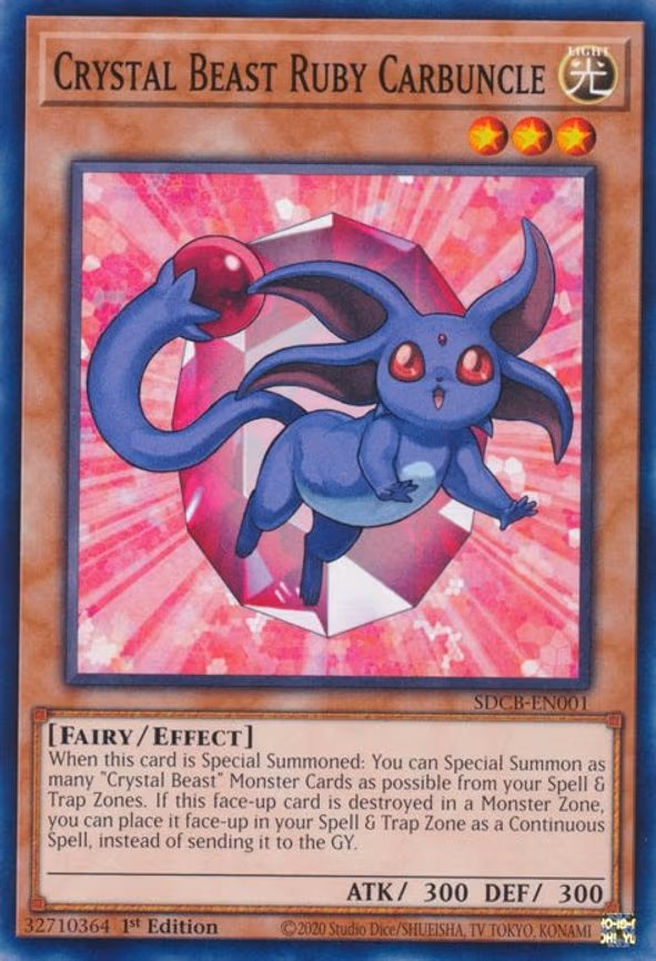 Crystal Beast Ruby Carbuncle