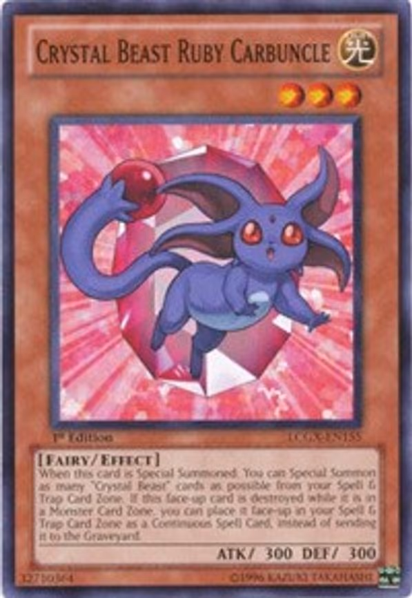 Crystal Beast Ruby Carbuncle