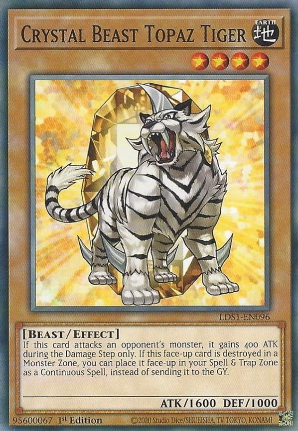 Crystal Beast Topaz Tiger